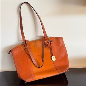 Vintage Leather Columbia Bags Large Handbag